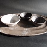 Patera owalna, ciemny beton - obrazek 7
