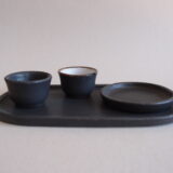 Talerzyk mini ø 9cm. czarny - obrazek 2