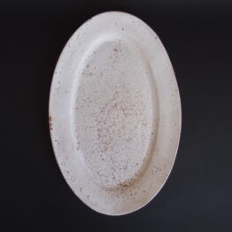 Patera biała, matowa Ø35cm