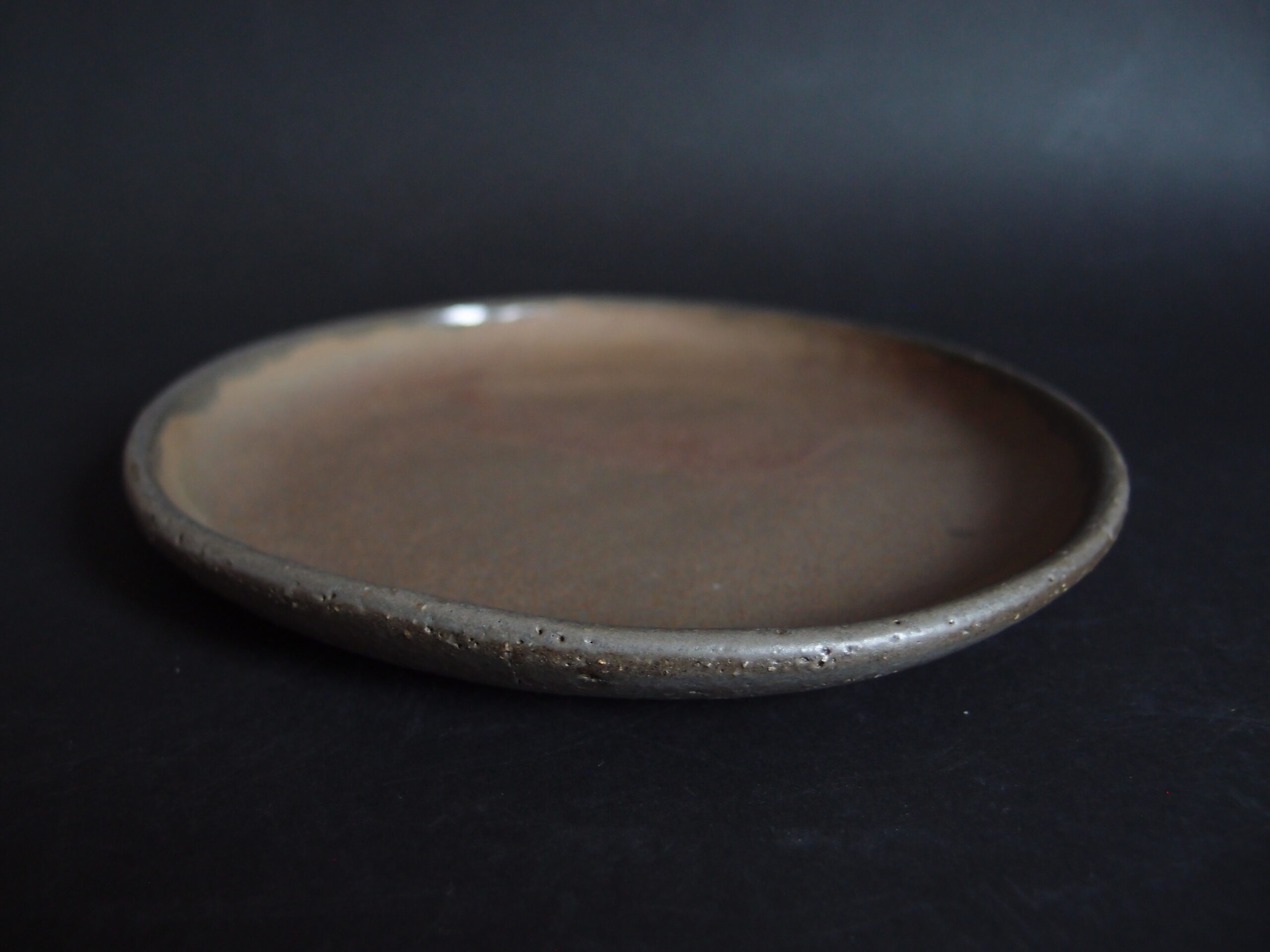 Talerz zielonobrązowy Ø18 cm - obrazek 3